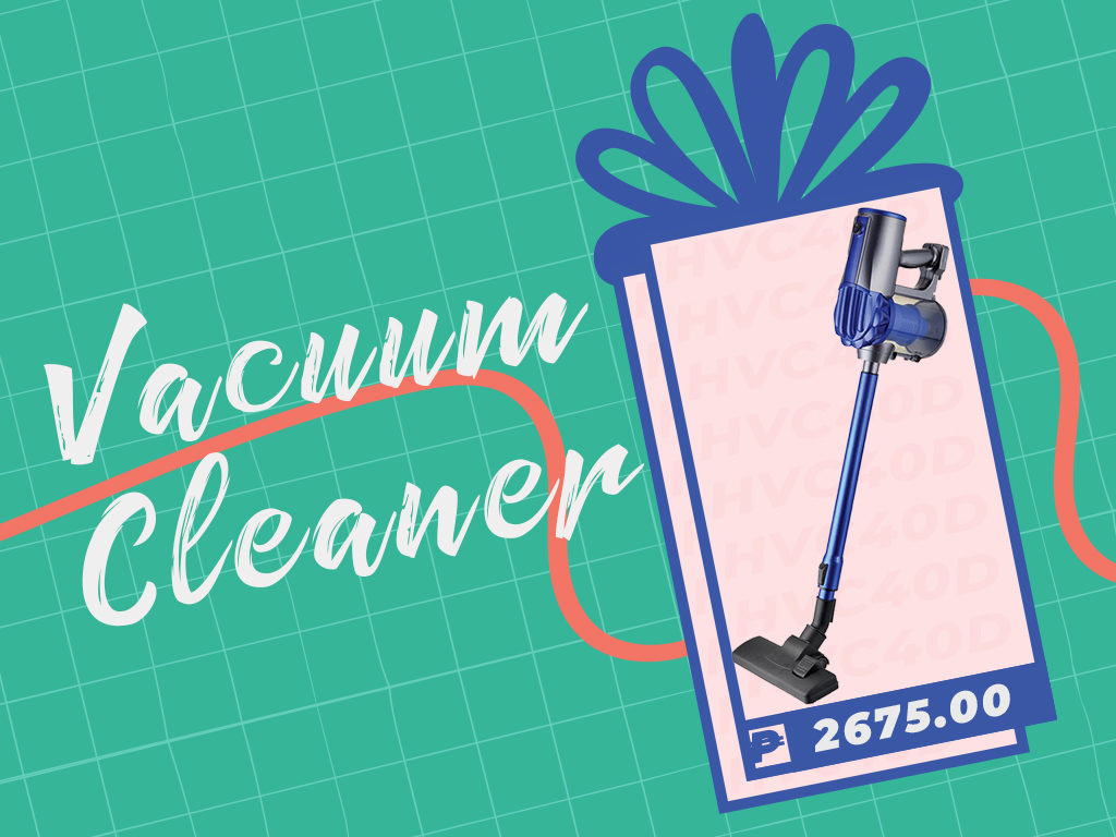 Graphic of a vacuum cleaner