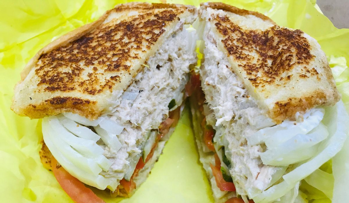 Tuna and Cheese Sandwich