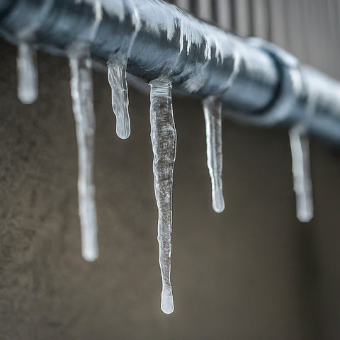 Ice-Buildup-on-the-Drain-Line