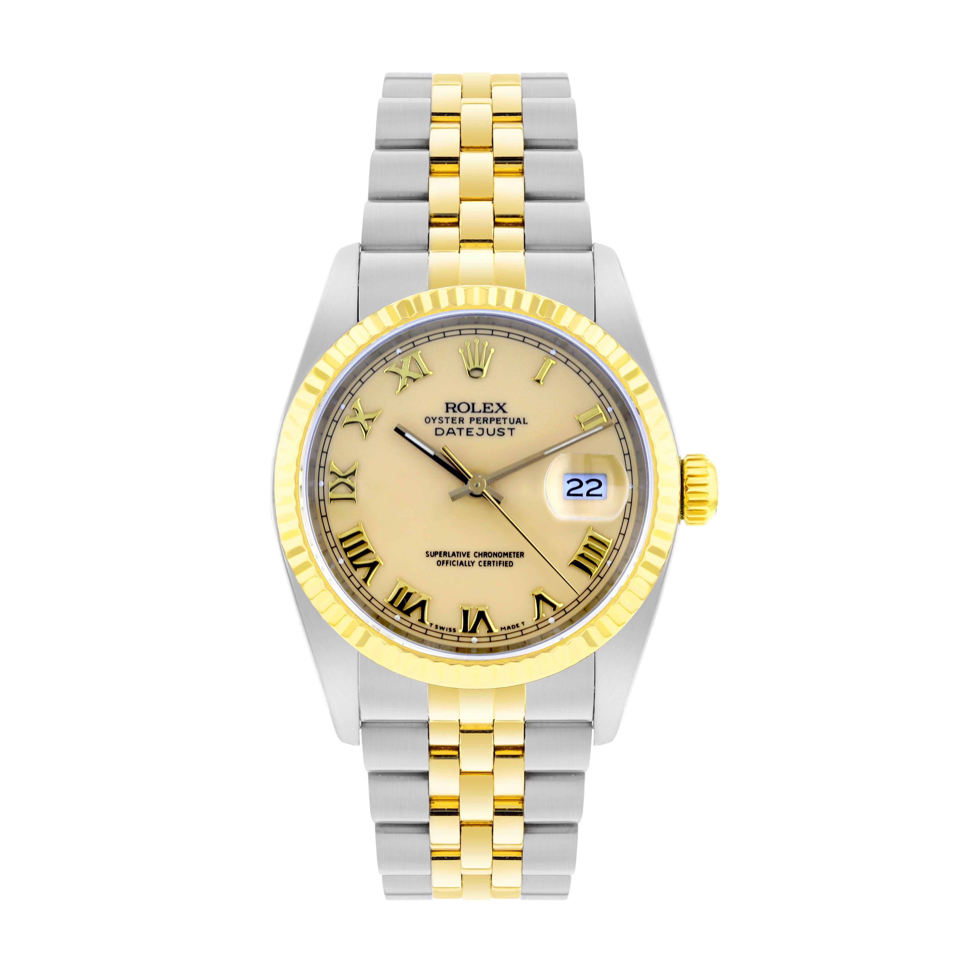 Rolex 16233 sales roman numerals