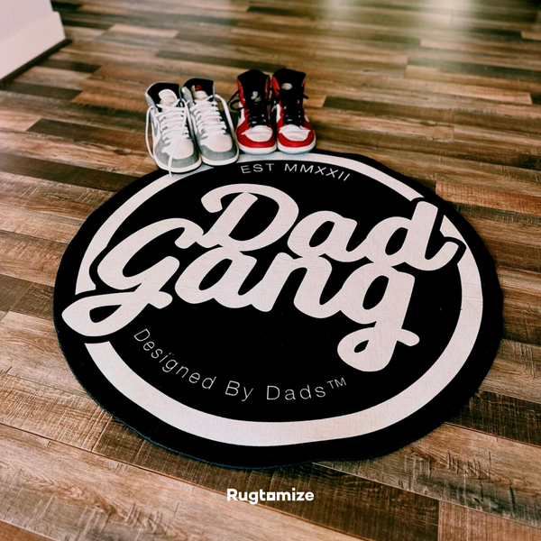 DadGang Custom Circle Rug