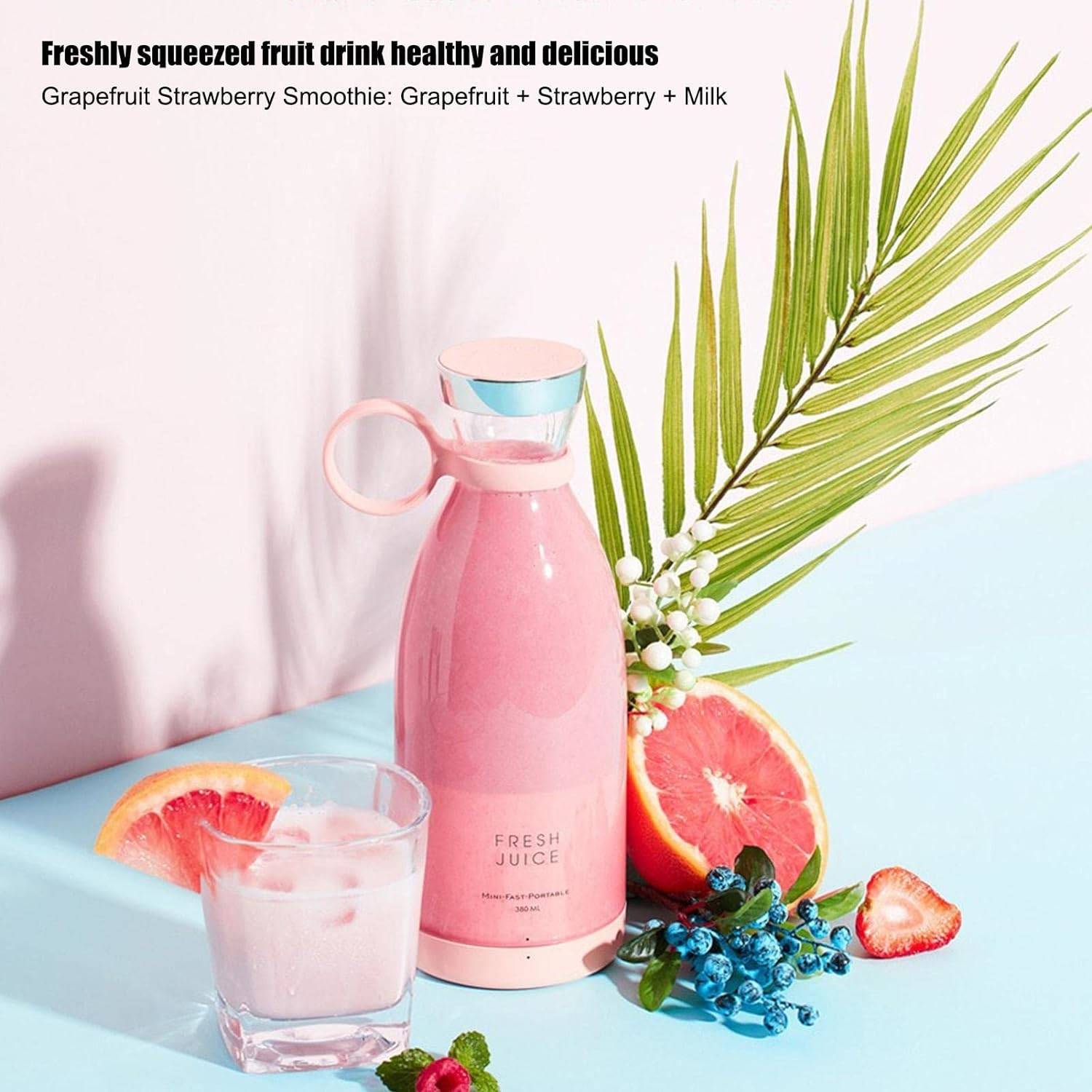 Portable Blender 350ml Mini Portable Blender - FRESH JUICE