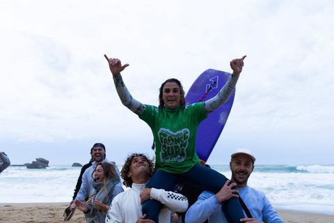 women's bodyboard section surfing championships