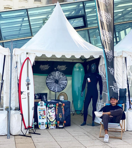 stand hawaiisurf campeonato francés de surf