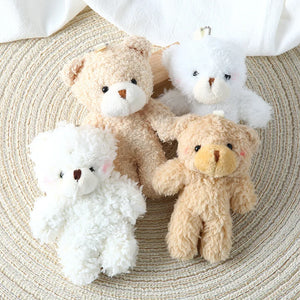 12cm Cute Blush Teddy Bear Plush Toys Cartoon Rabbit Bunny Animal Plush Stuffed Dolls Keychain Pendant Girl Small Gift Wholesale - Latifa Beauty