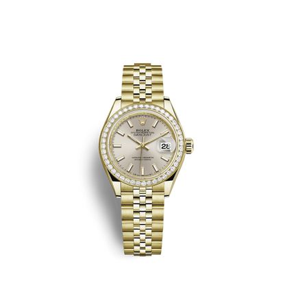 Rolex Lady-Datejust Oyster 28 mm yellow gold and diamonds 279138RBR-0012 New (Pre-order)