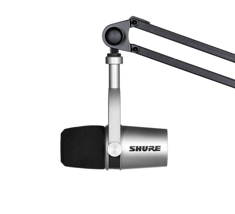 ほぼ新品】SHURE MV7 PODCAST MICROPHONE-