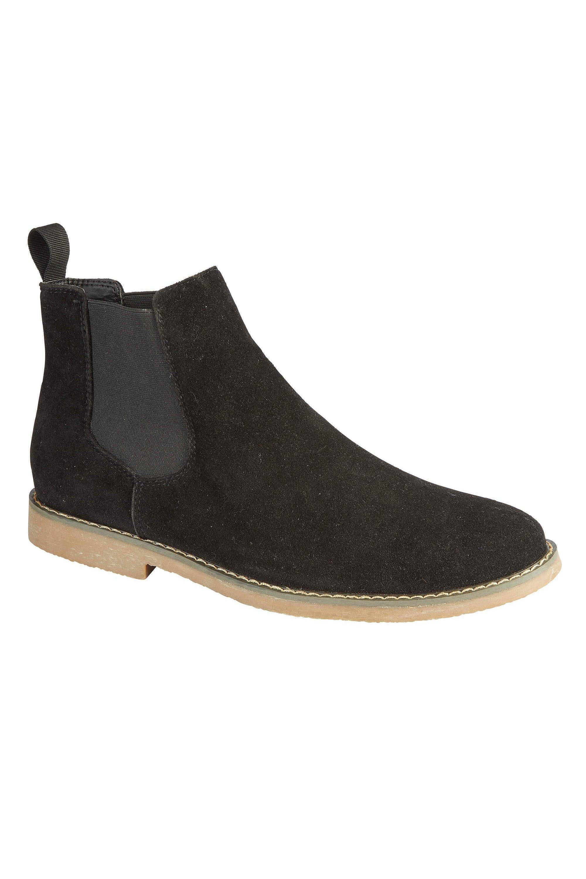 suedette chelsea boots