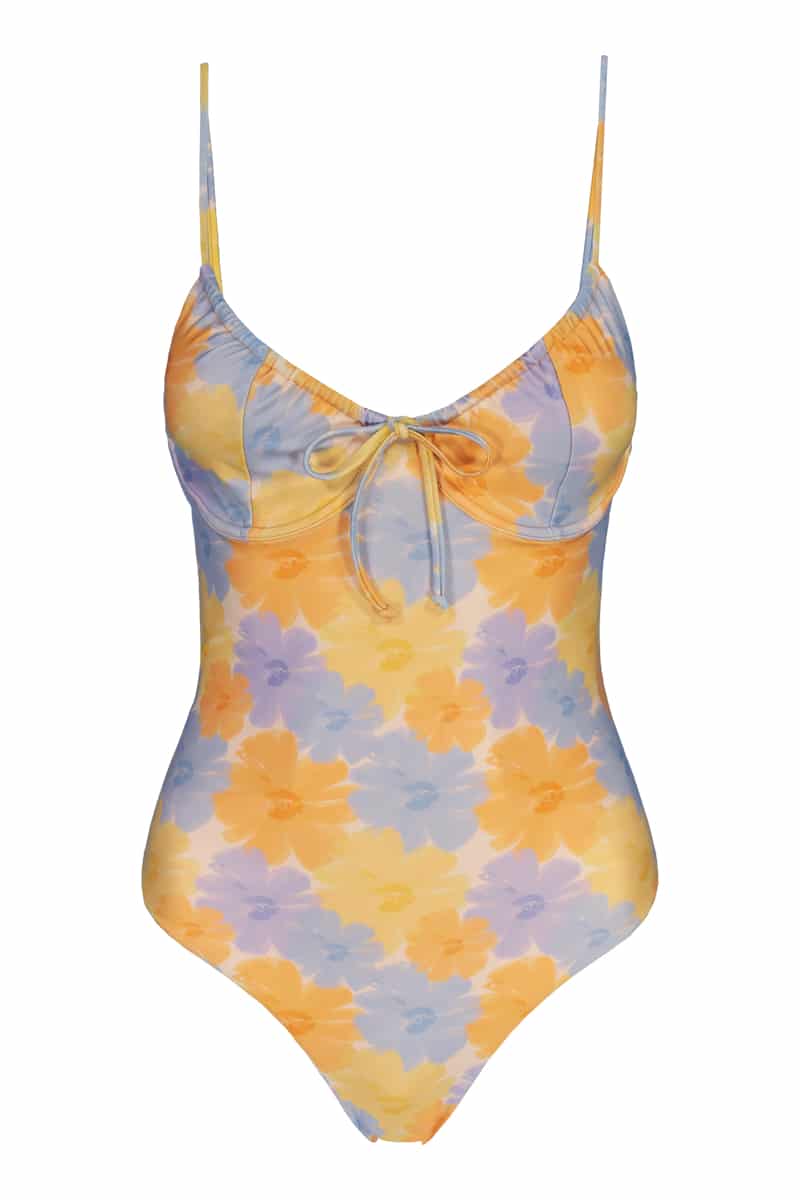 Citrus Drawstring Onepiece | reversible