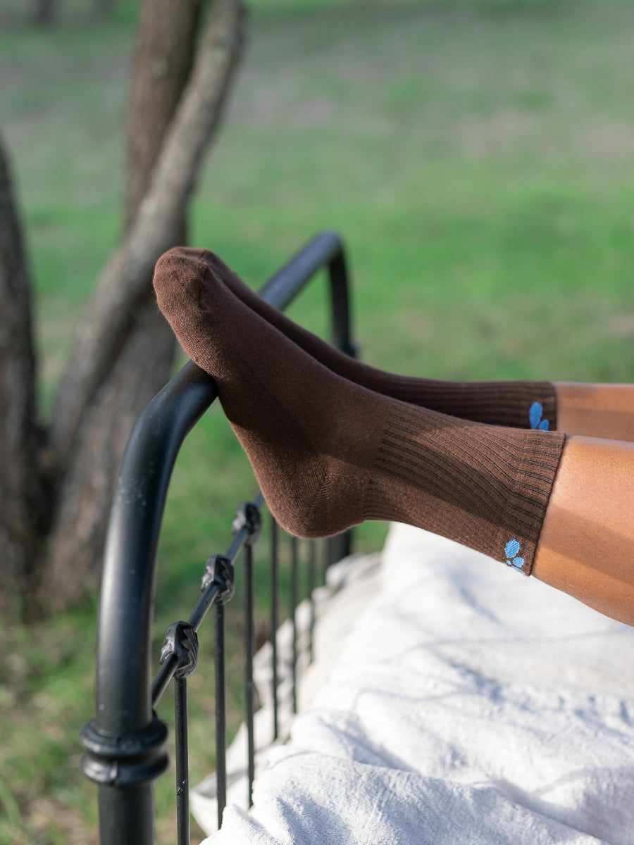 Cedar Cotton Socks