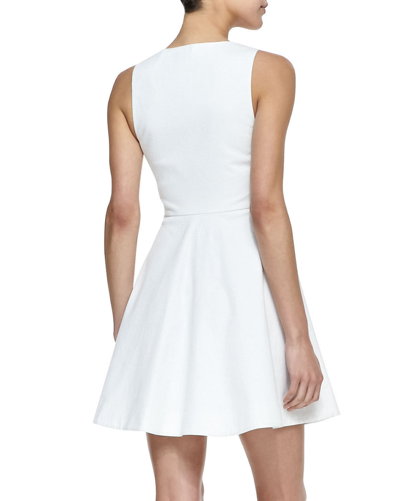 Joie 'Norton' Cotton Pique Fit & Flare Dress, Porcelain White – West-of ...