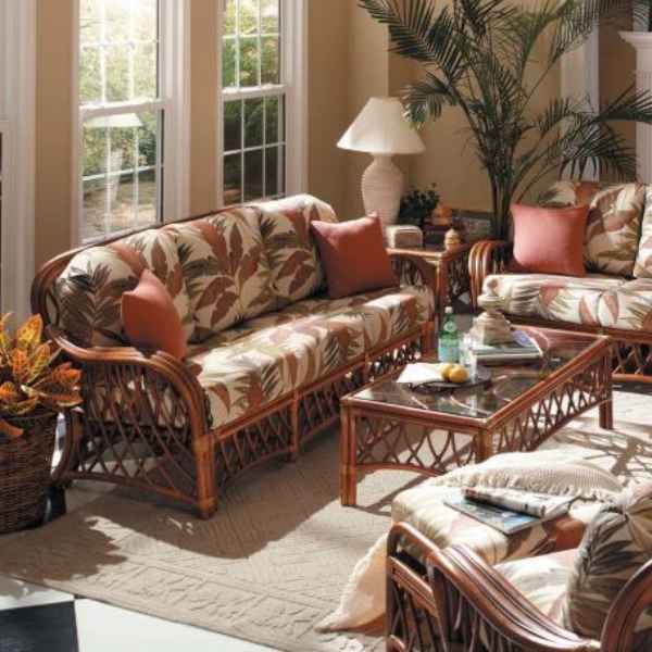 South Sea Rattan Antigua Indoor Sofa