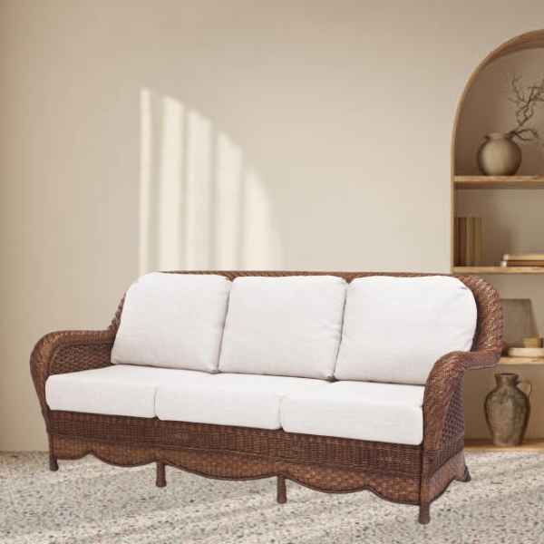 South Sea Rattan Autumn Morning Indoor Wicker Sofa