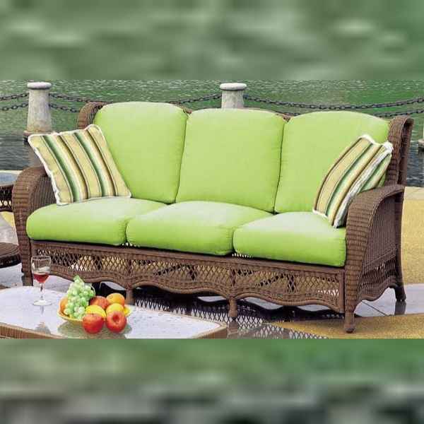 South Sea Rattan Riviera Wicker Sofa