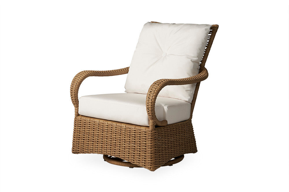 Lloyd Flanders Magnolia Woven Vinyl Lounge Chair