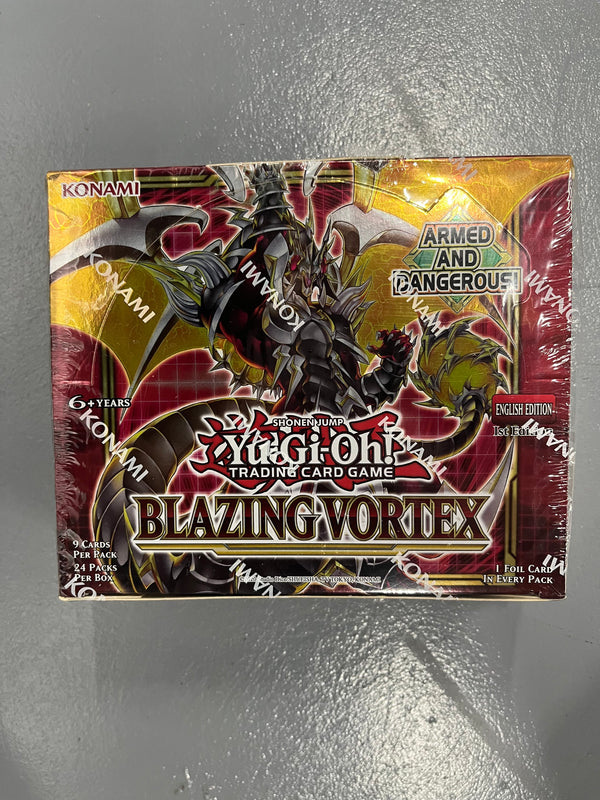 Yu-Gi-Oh! Blazing Vortex Booster Box - 24 Packs