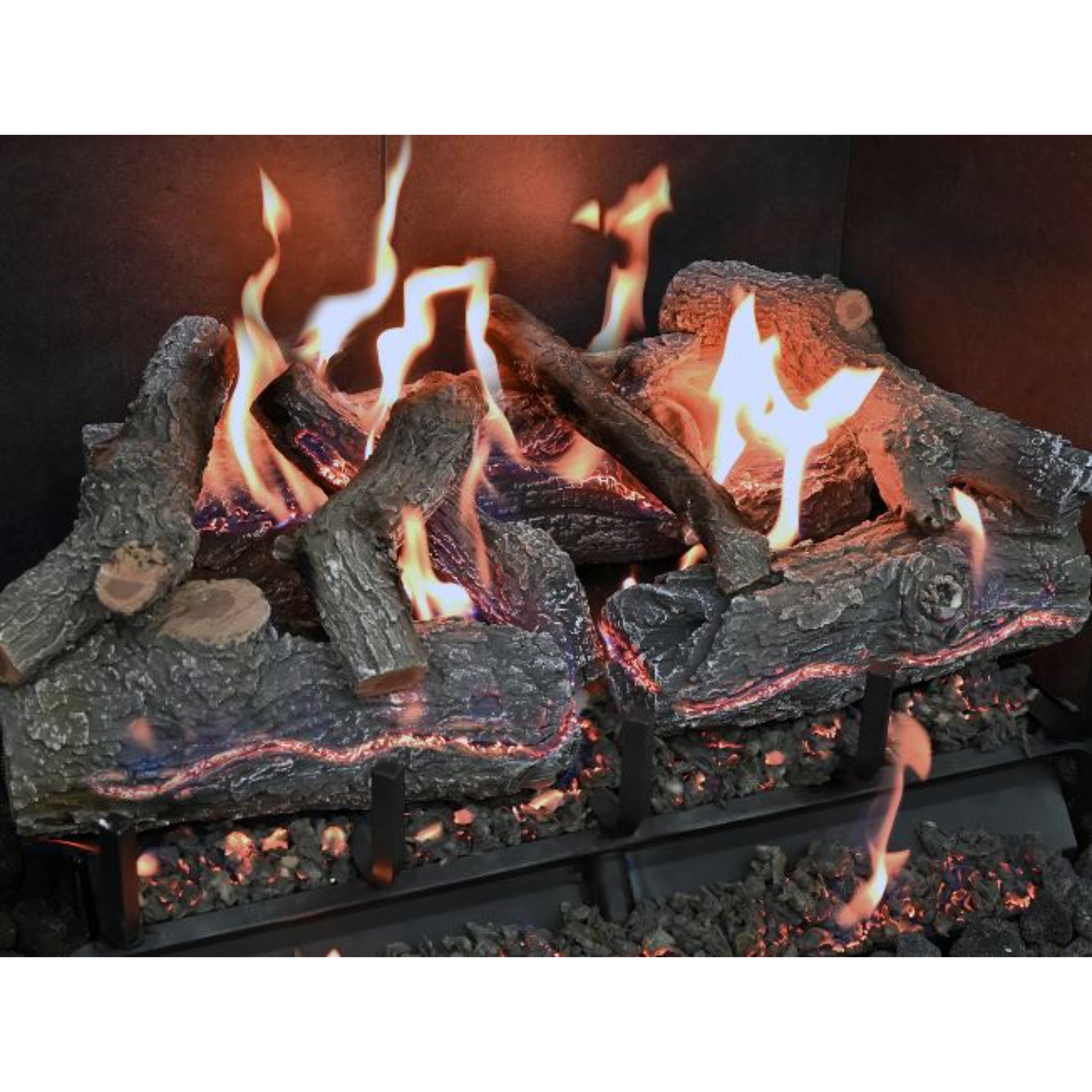 Grand Canyon 24" Lava Vented Front View Burner