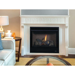 Superior DRT2035 35" Direct-Vent Fireplace, Top or Rear Vent, Louverless - Fireplace Exchange