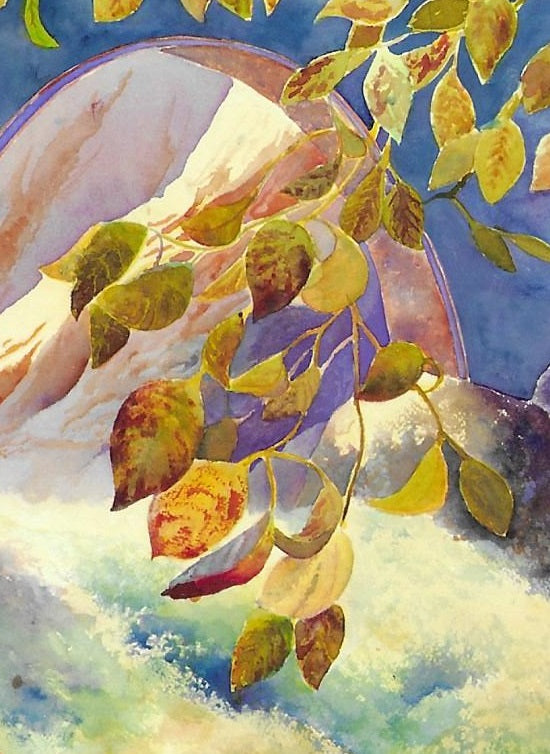 Painting of Autumn Leaves