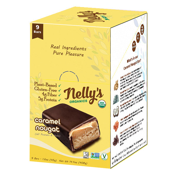 Caramel Nougat (Case of 9) – Nelly's Organics