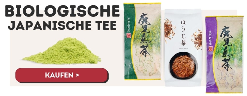 grüner japanischer tee