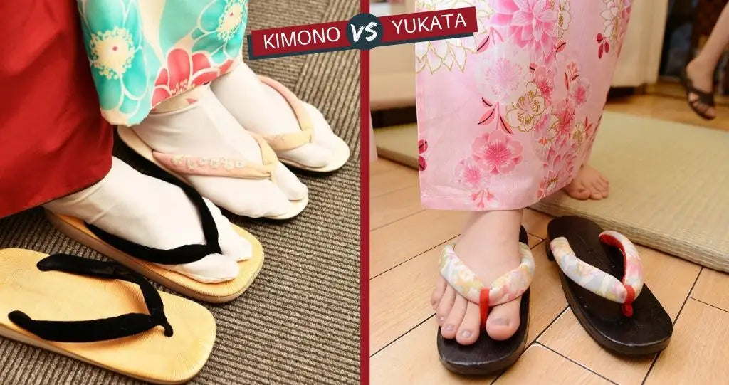 Kimono-vs-Yukata-Socken