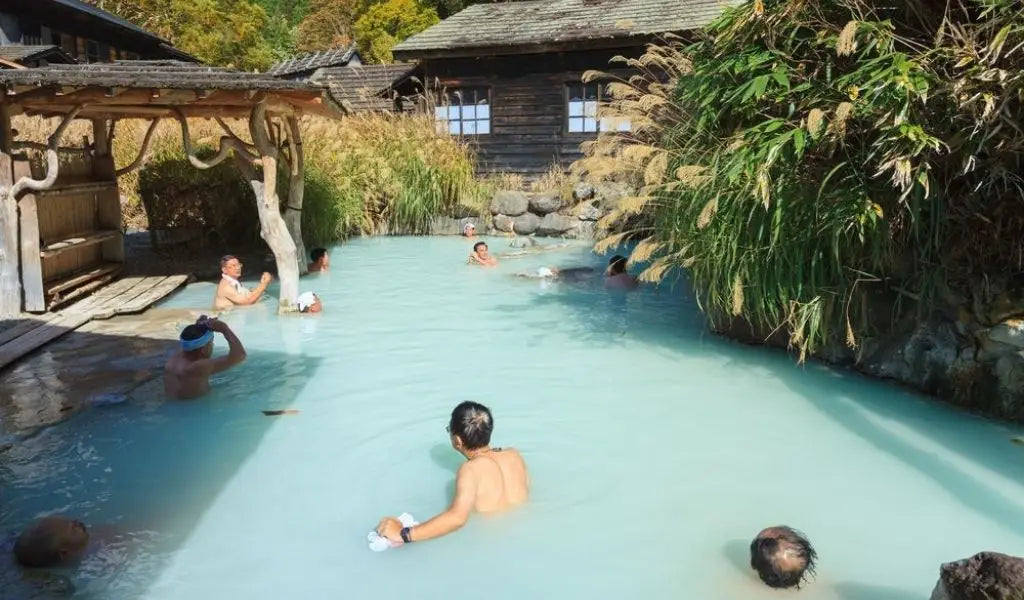 Nyuto Onsen, gemischtes Bad, Präfektur von Akita