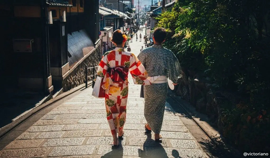 einen Yukata tragen