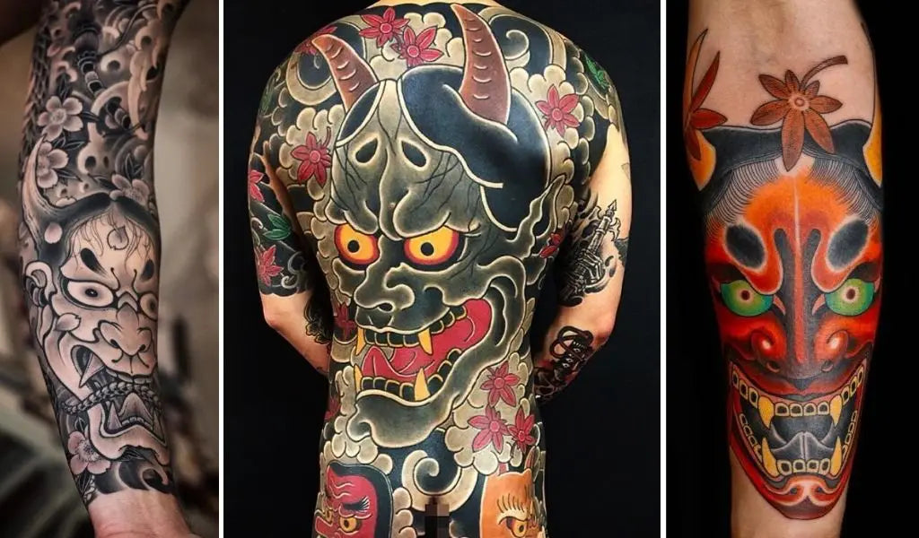 japanisches Hannya Tattoo