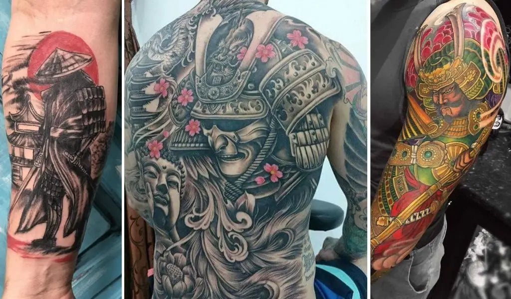 japanisches Samurai-Tattoo