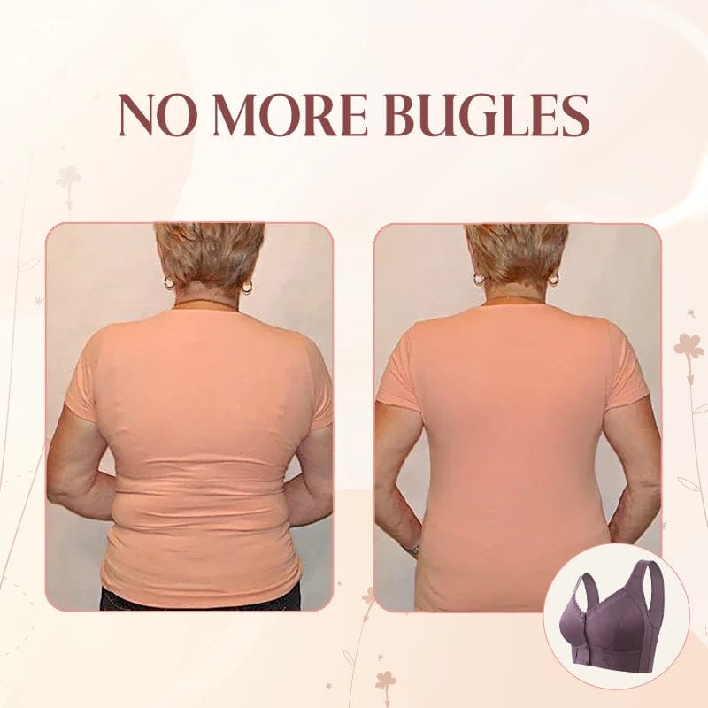 Front Closure Breathable Bra - Image 3