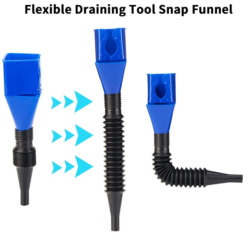 Flexible Wide-Mouth Funnel with Built-in Filter - Image 3