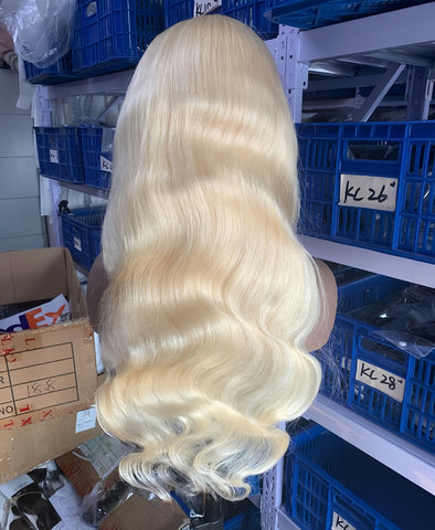 Lace Front 613_Blonde Body Wave Virgin Human Hair