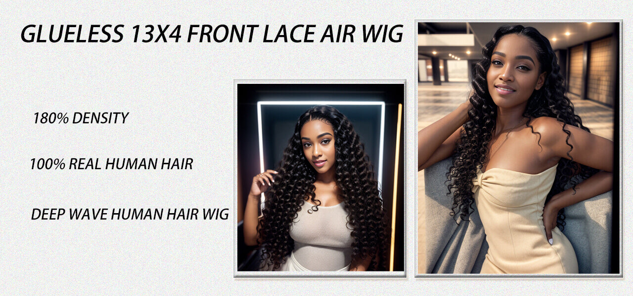 Charmanty Glueless 13x4 Front Lace Air Wig