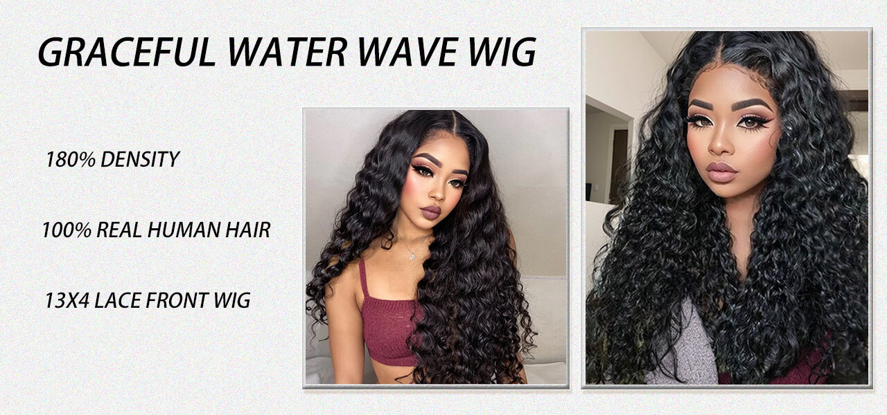 Charmanty Graceful Water Wave Wig