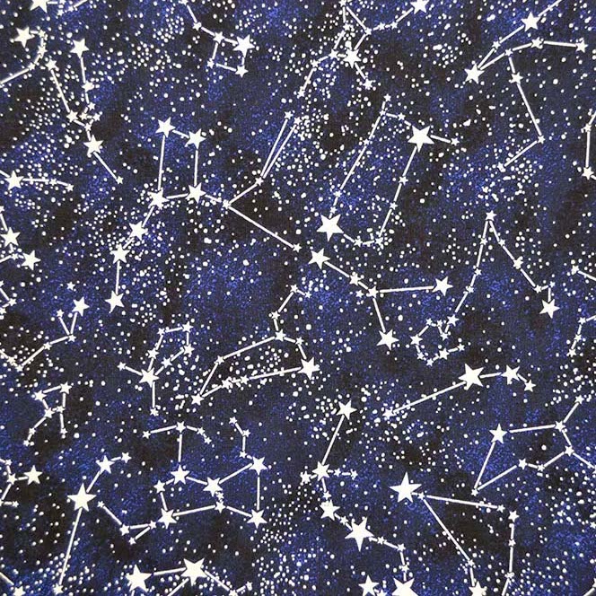 CC406-DS1 Cosmic Sea - Galaxy - Dark Sky Fabric