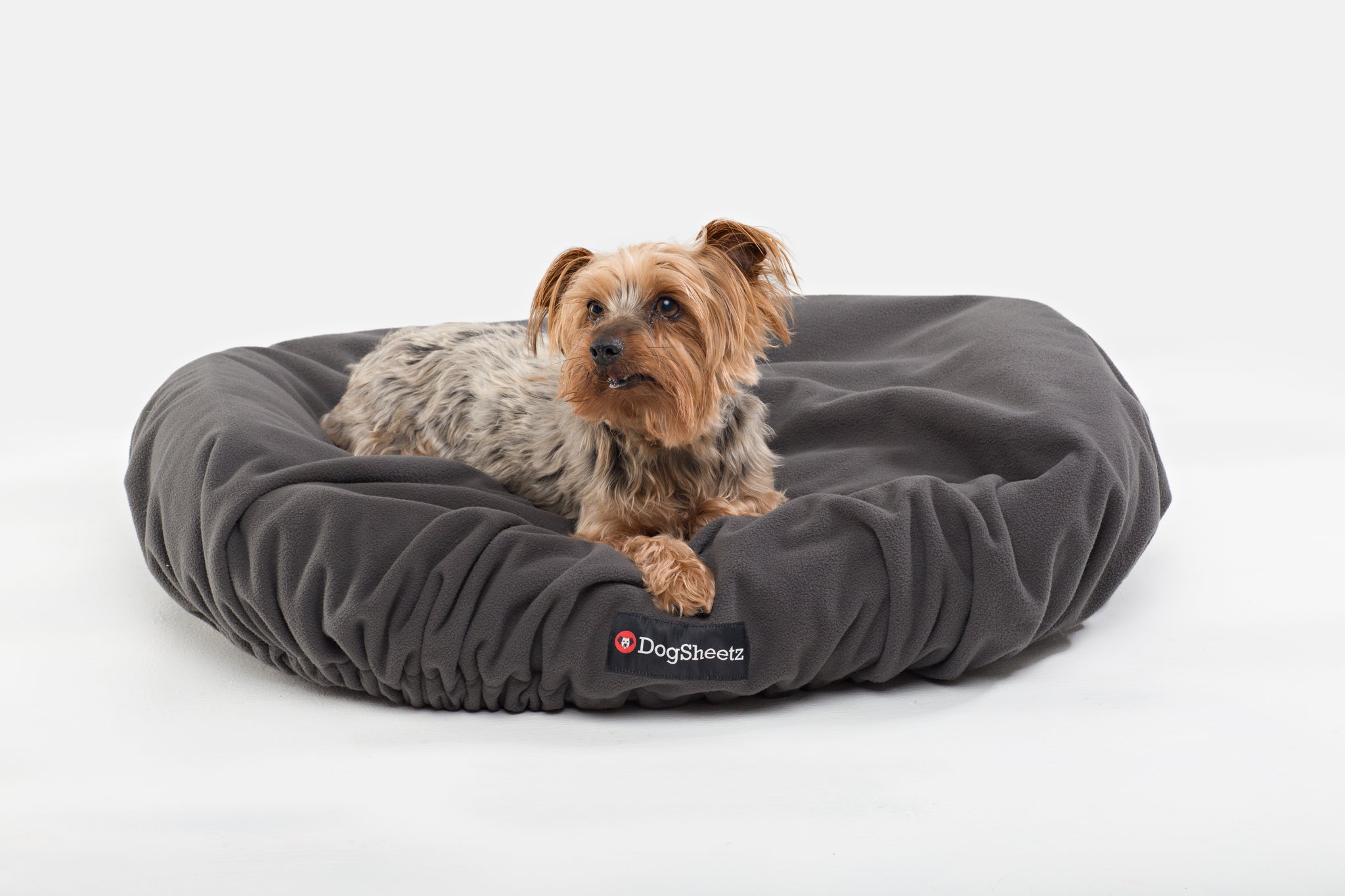 waterproof dog bed cover round