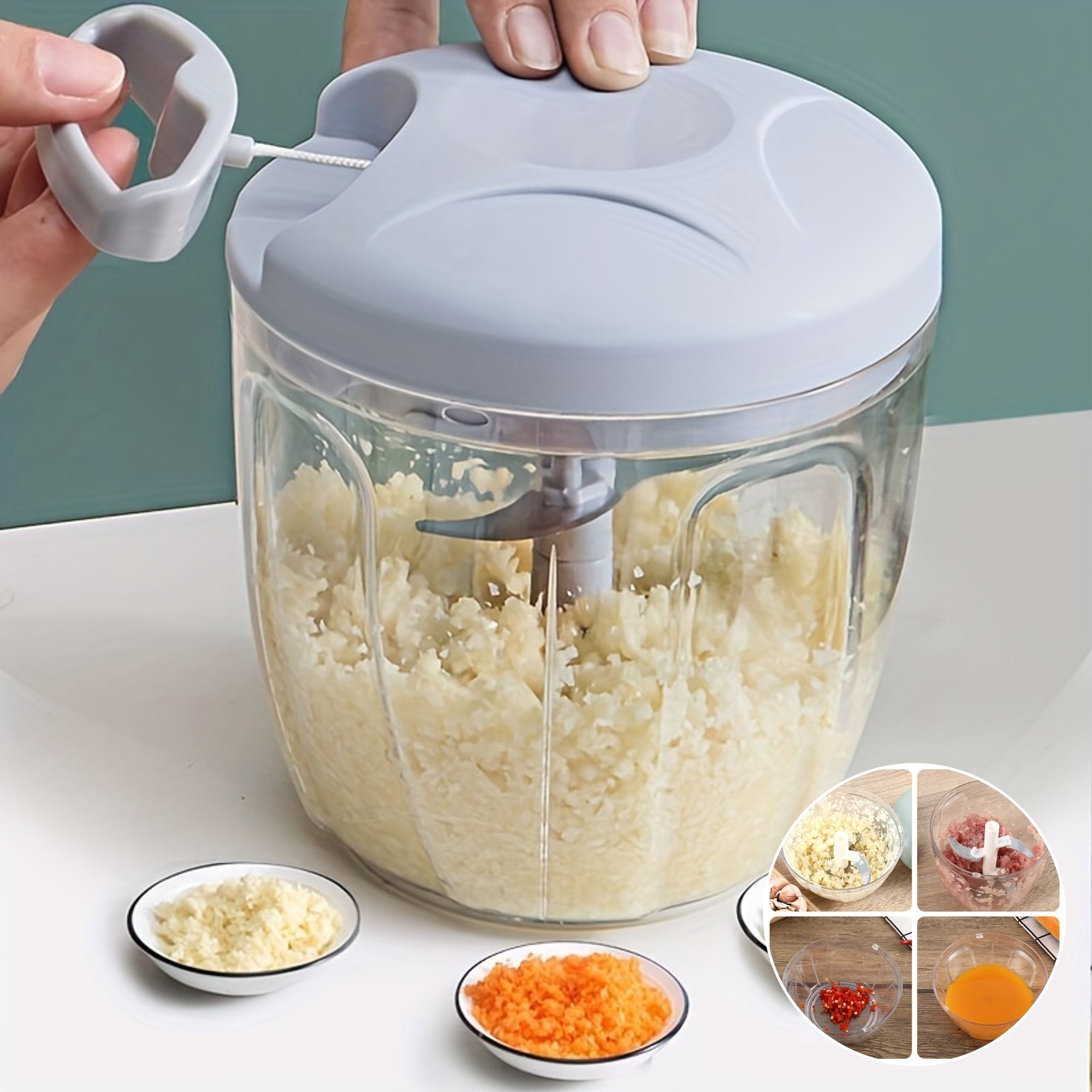 Multi-Functional Vegetable & Garlic Masher Grinder