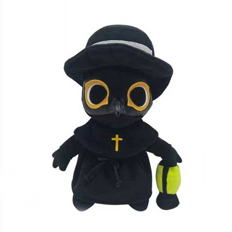 Glow in the Dark Plague Doctor Plush Toy