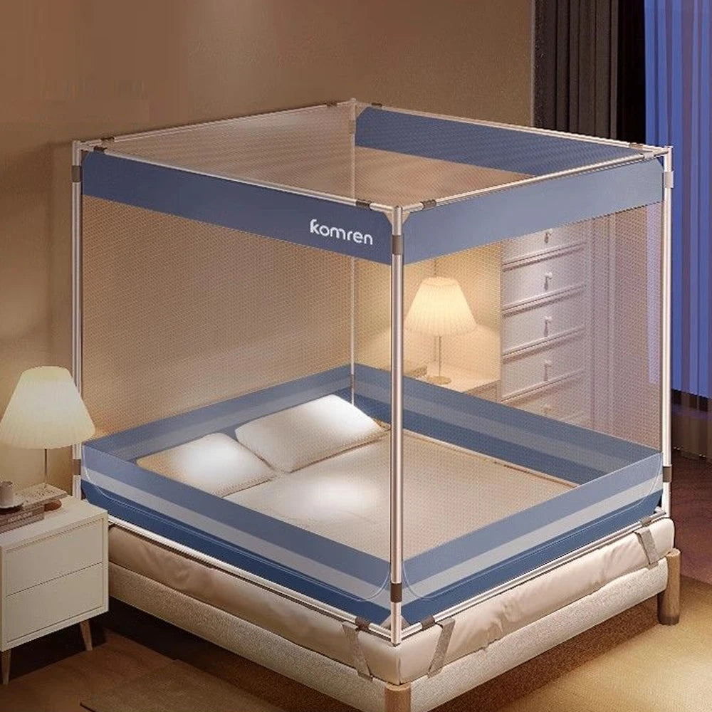 Triogift Square Mosquito net bedding tent bedroom canopy door mosquito nets window anti mosquito 150 180
