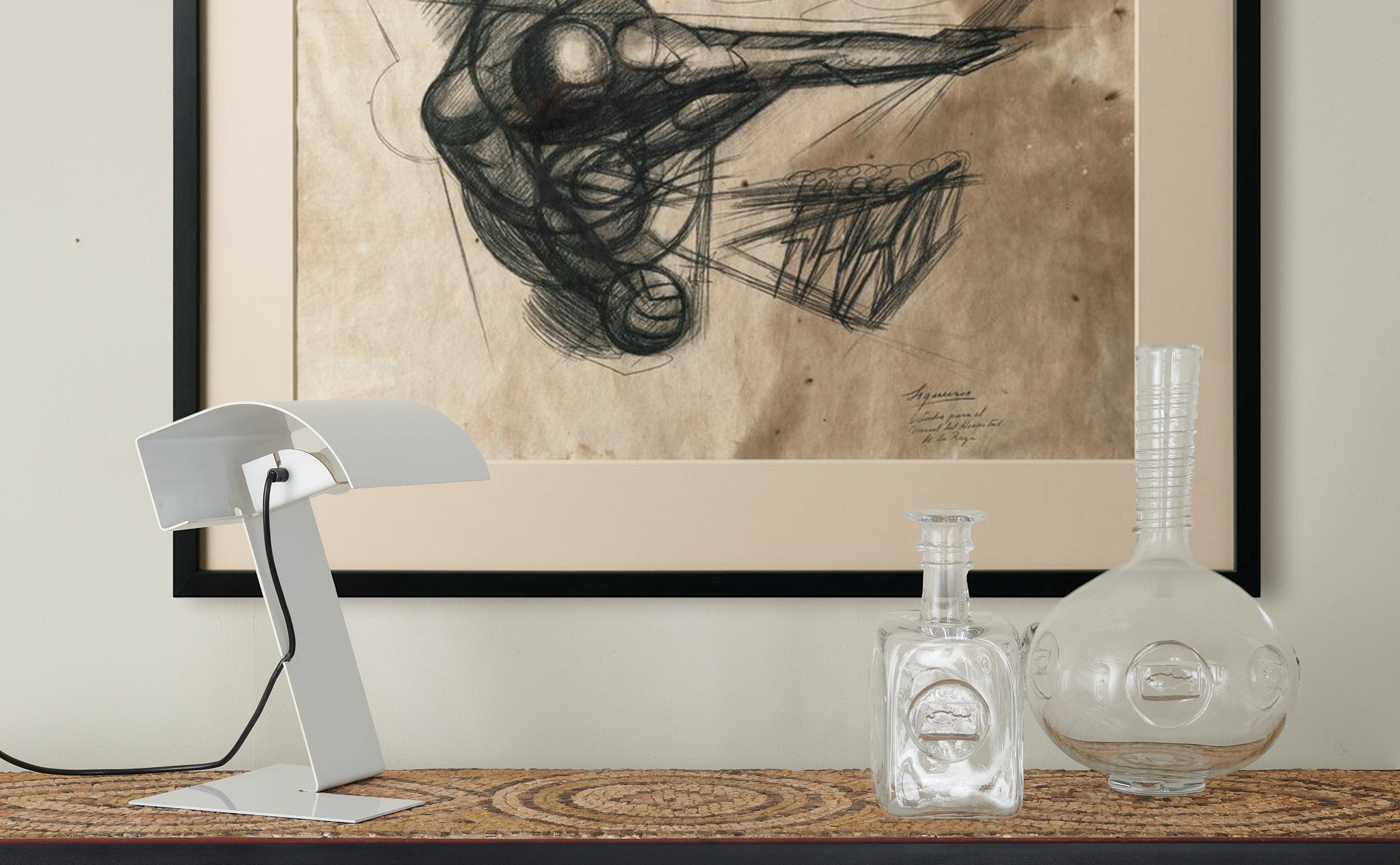 STILNOVO TABLE LAMP BY TRABUCCO, VECCHI, AND VOLPI