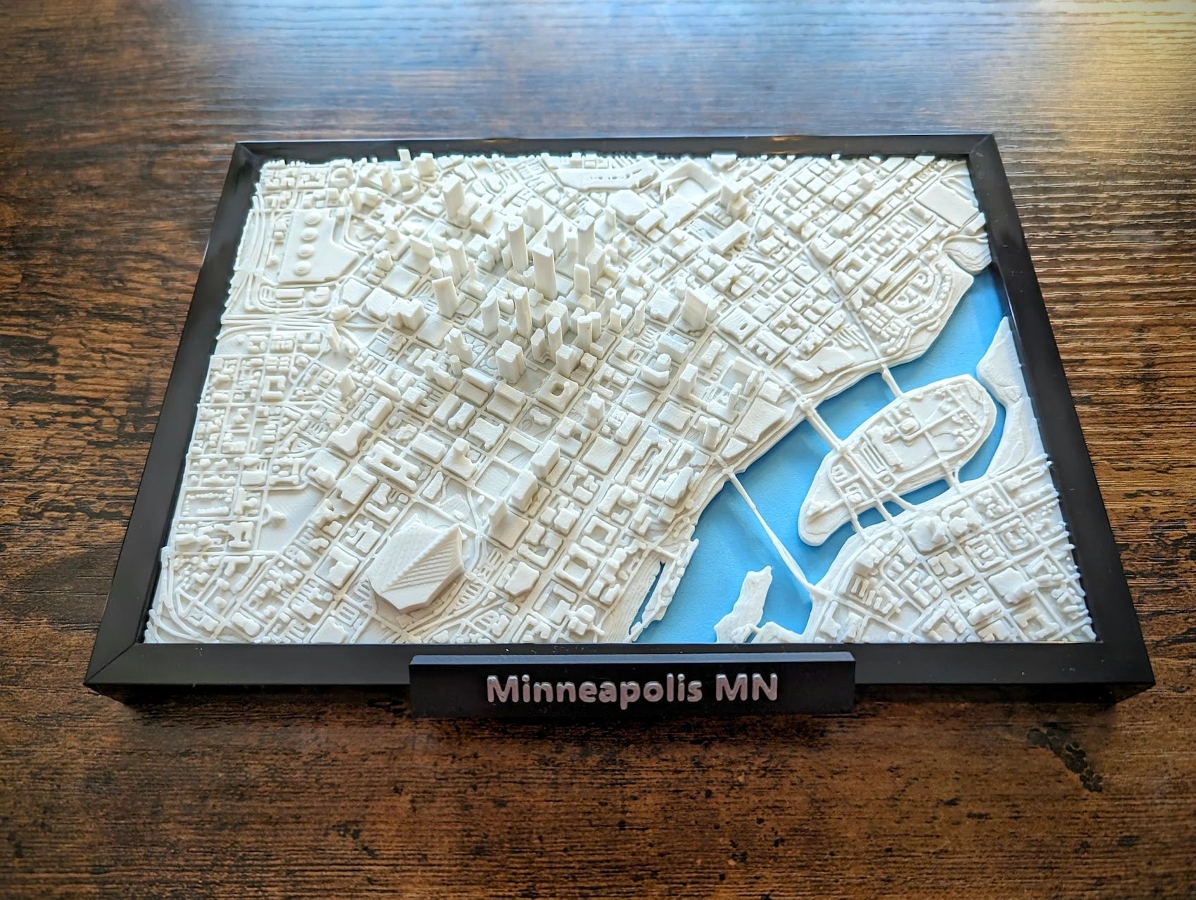 Minneapolis Minnesota Mini-City 12"