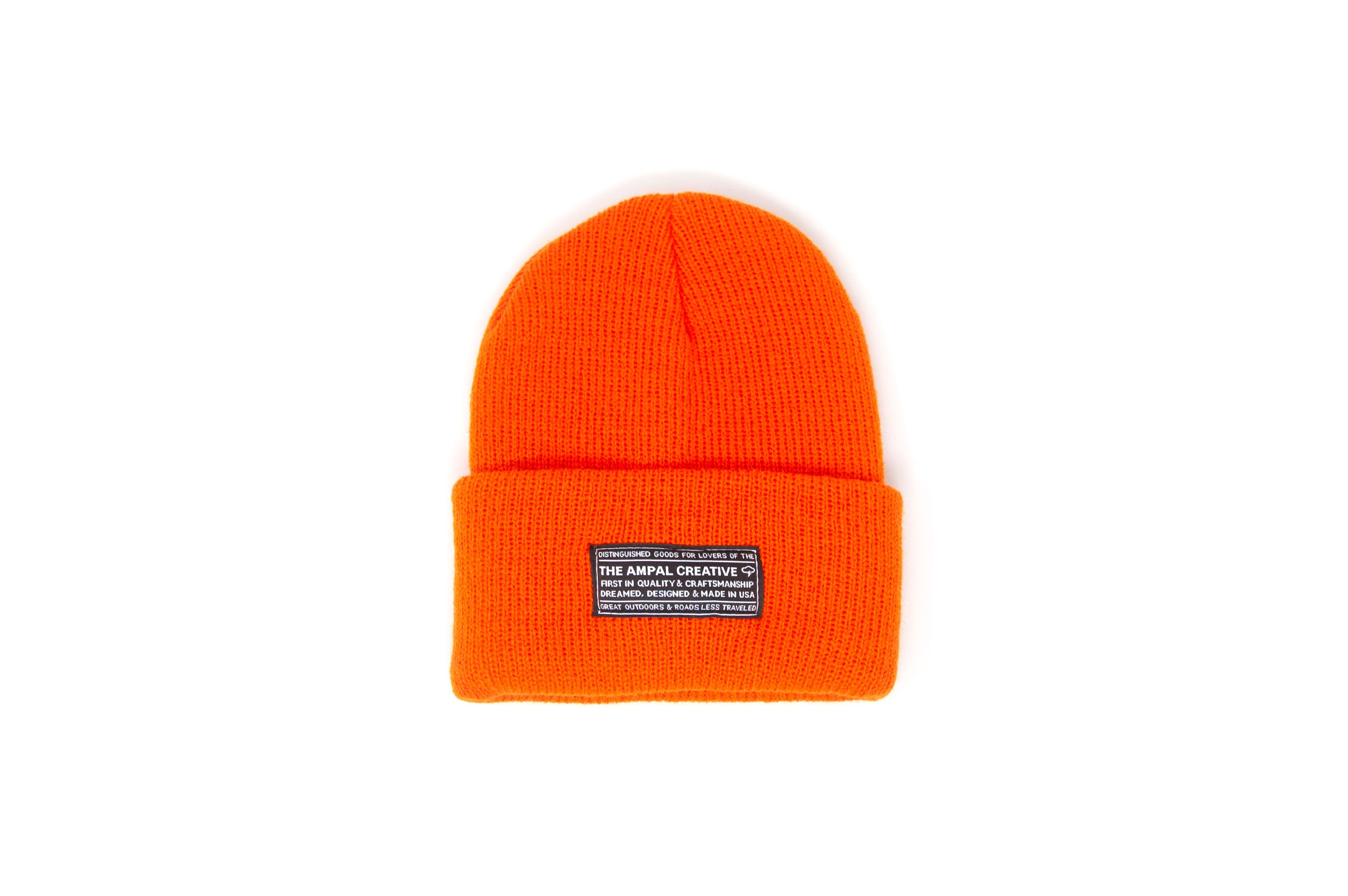 orange baby beanie