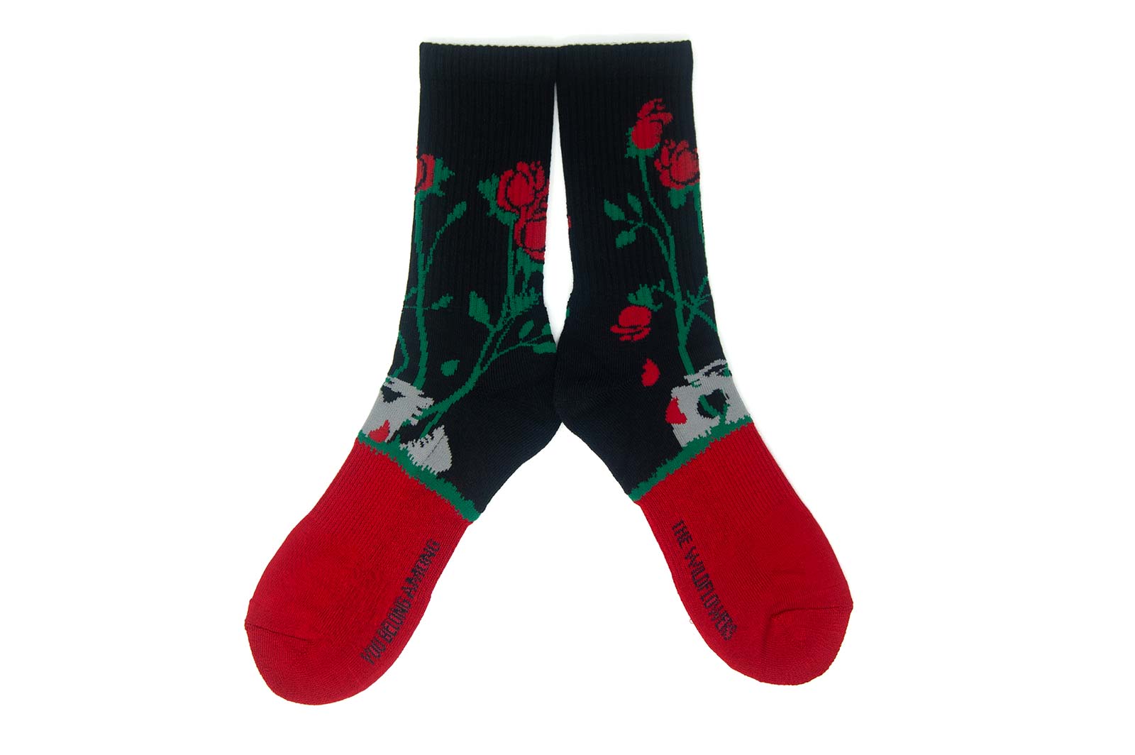 Laurel Burch Wildflowers Crew – Sock Dreams