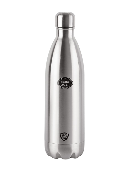 Milton Duo DLX 1500 Thermosteel 24 Hours Hot & Cold Water Bottle 1.5 L  Silver