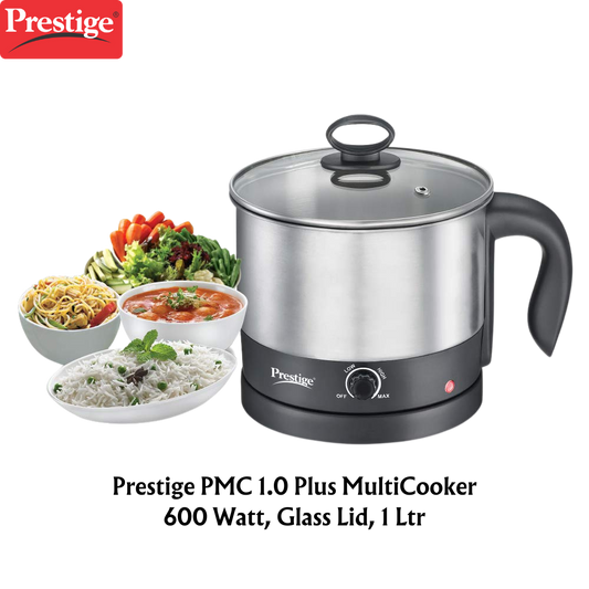 Prestige PKOSS Stainless Steel Electric Kettle 1500 W Silver and Black –  Surana Sons