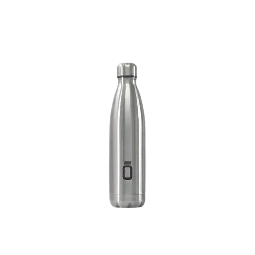  Milton Duo DLX 1800 Thermosteel 24 Hours Hot and Cold Water  Bottle with Bag, 1 Piece, 1.8 Liters, Silver, Leak Proof, Office Bottle, Gym, Home, Kitchen, Hiking, Trekking