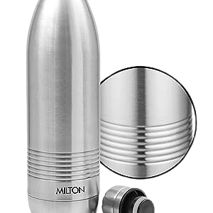 Milton Duo DLX 1500 Thermosteel 24 Hours Hot & Cold Water Bottle 1.5 L  Silver