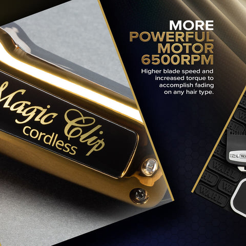 Wahl Professional 5 Star Gold Cordless Magic Clip Clipper