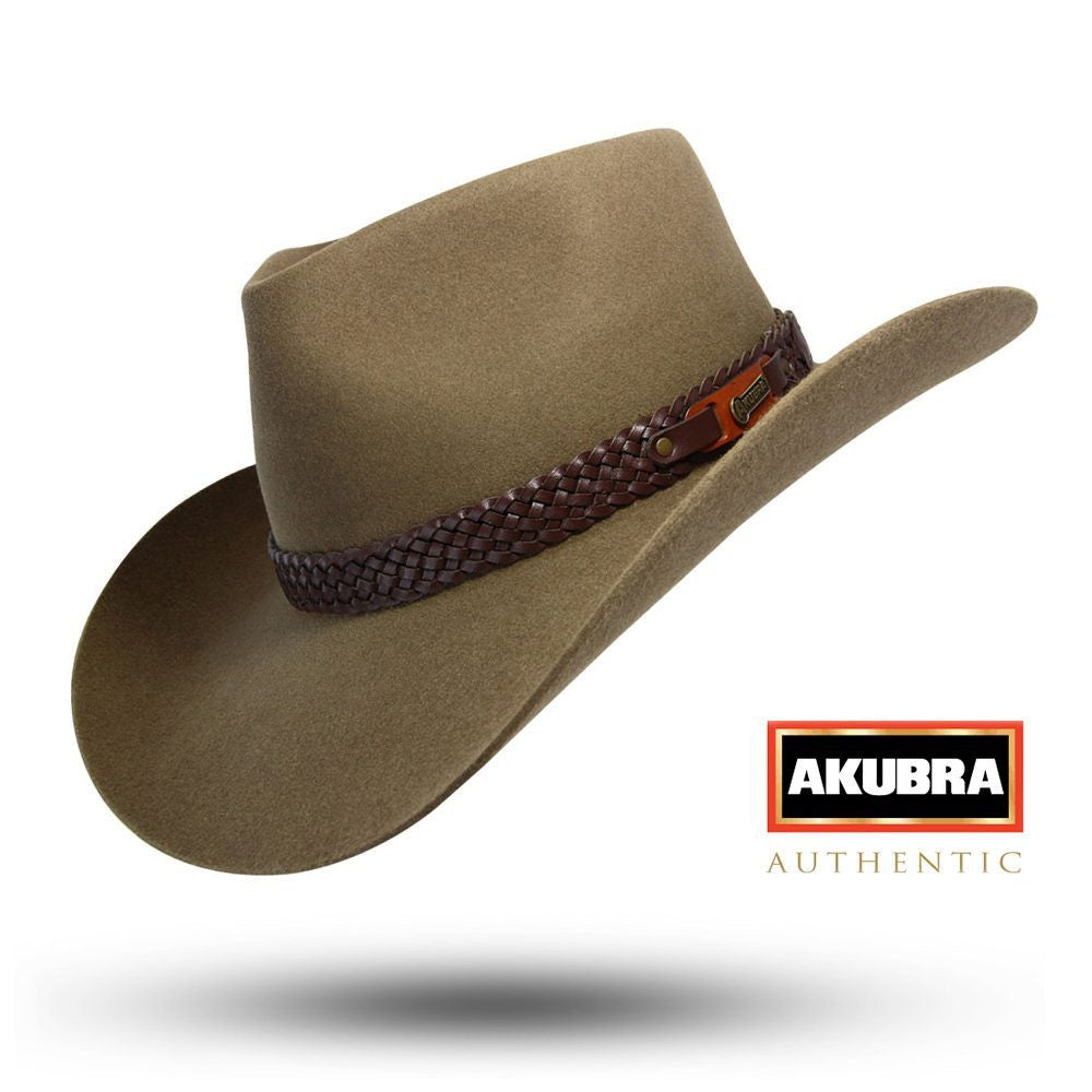 Akubra Snowy River Hat - Sand – The Hat Store